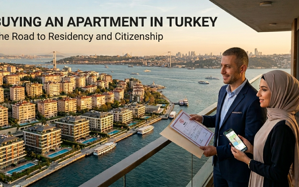 Buying an Apartment in Turkey: Does Give You Residency or Citizenship?