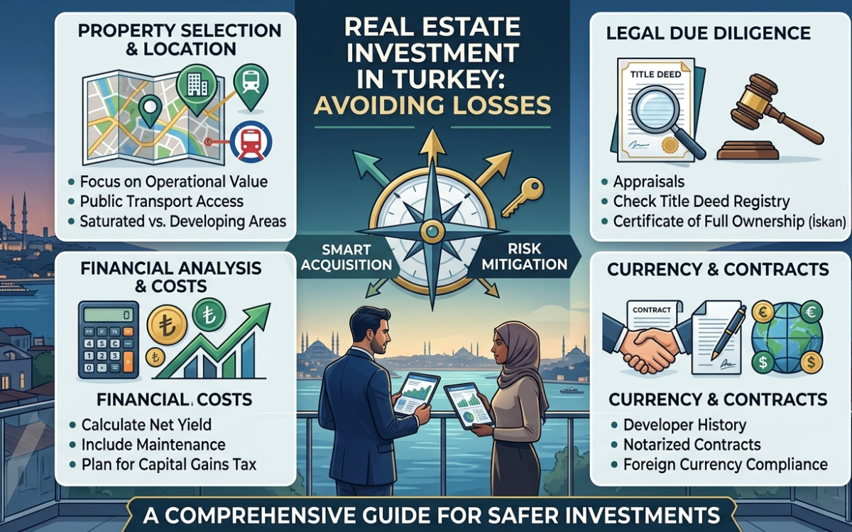 buying property in Turkey: How to Avoid Losses and Risks?
