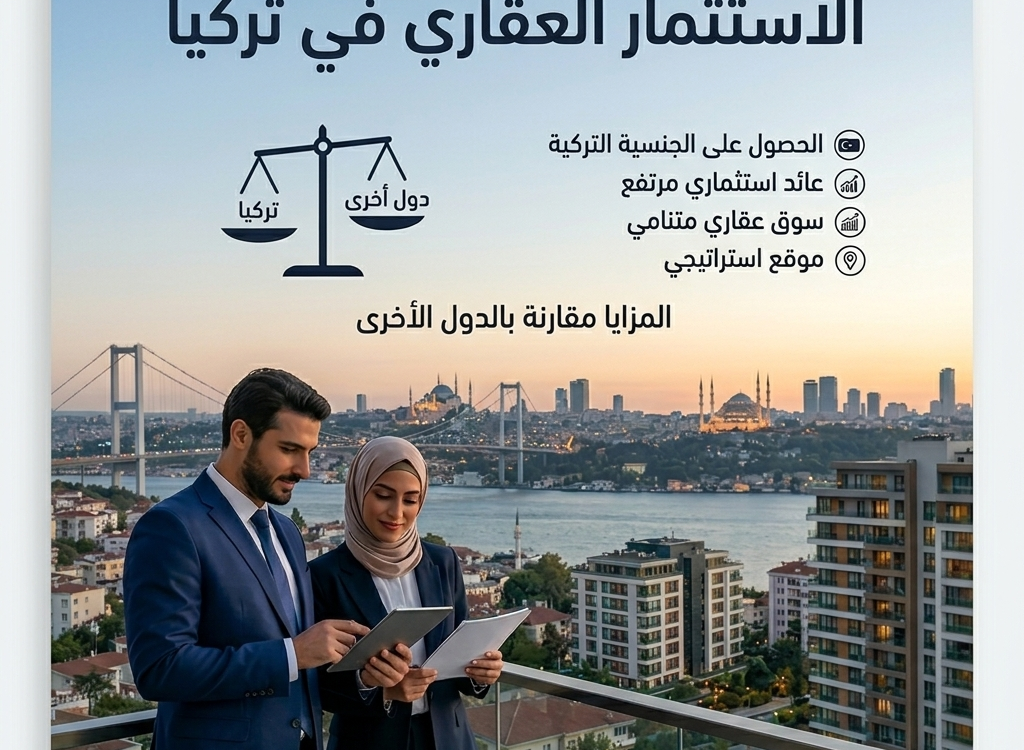 الاستثمار العقاري بتركيا: ماهي المزايا مقارنة بالدول الأخرى؟