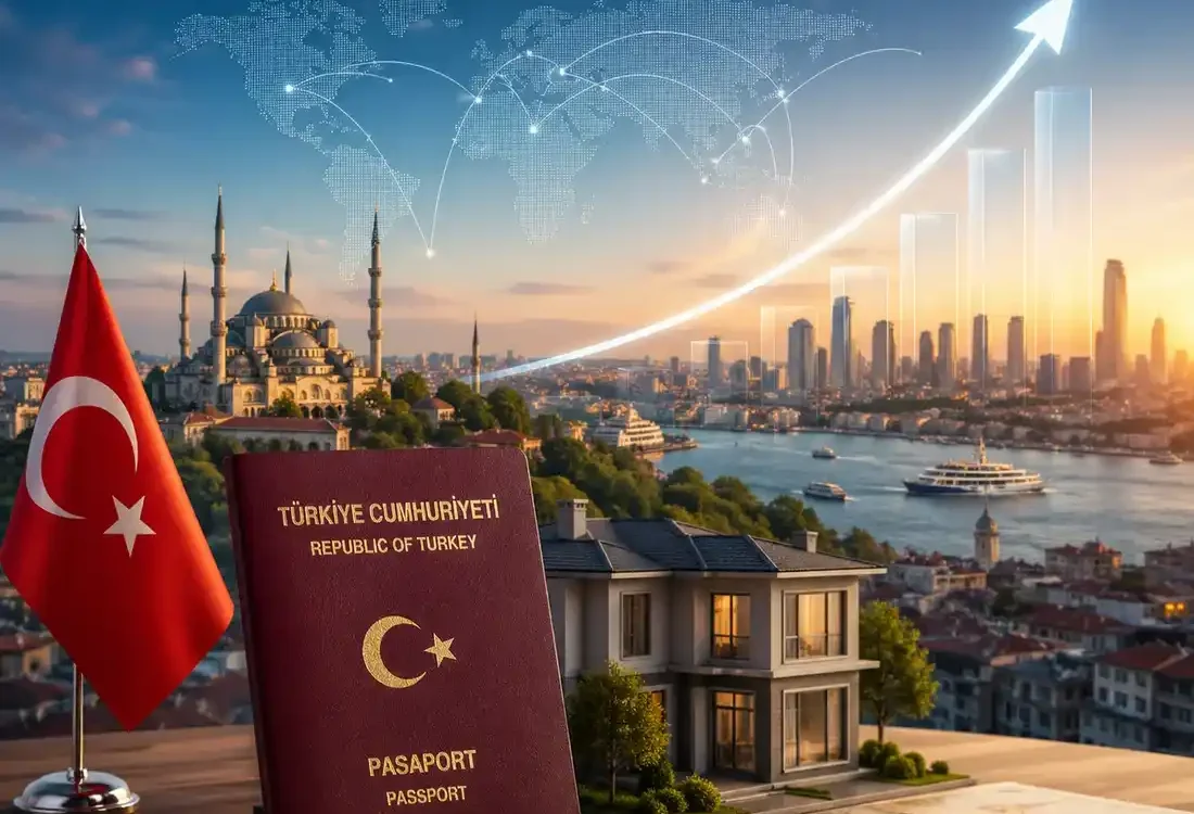 خطوات شراء عقار للجنسية في تركيا للأجانب 2026 بالتفصيل